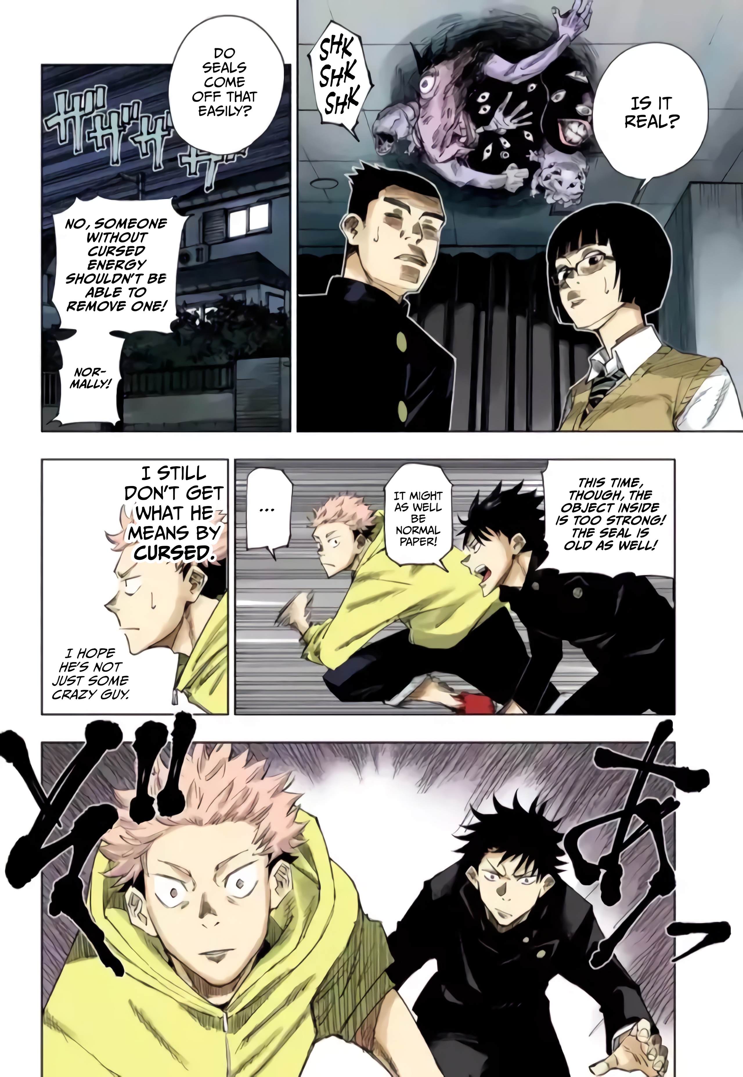 📖 Jujutsu Kaisen Official Colored 1 English All Manga 5469